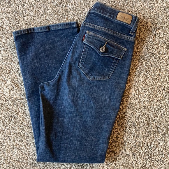 Levi’s Perfectly Slimming BootCut 512 Jeans SZ 10S - Picture 1 of 9